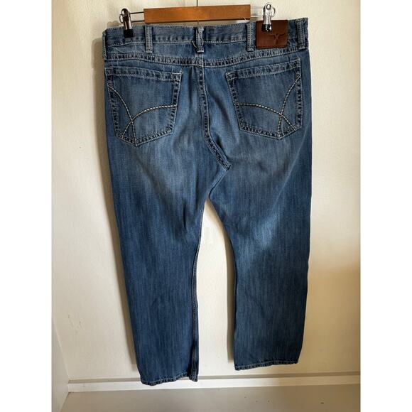 Wrangler 20X Men's Jeans 36x32 Mid Wash - Picture 3 of 6